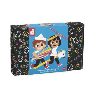 Coffret coloriage X 42 pieces -  - Juratoys JURATOYS