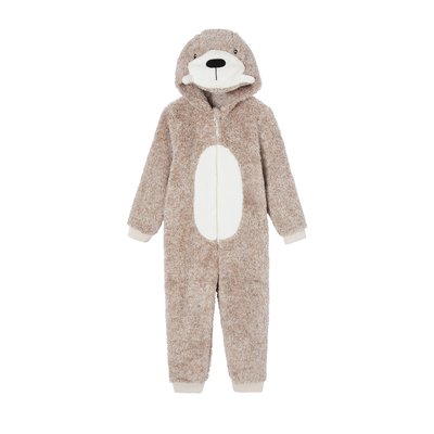 Combi- pyjama à capuche morse VERTBAUDET