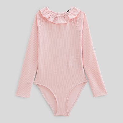 Maillot de bain 1 pièce manches longues imprimé MONOPRIX