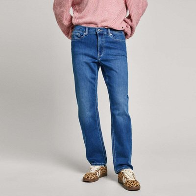 Jean Coupe Tapered, Taille Moyenne PEPE JEANS