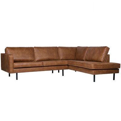 Canapé d'angle droit similicuir RODEO BEPUREHOME