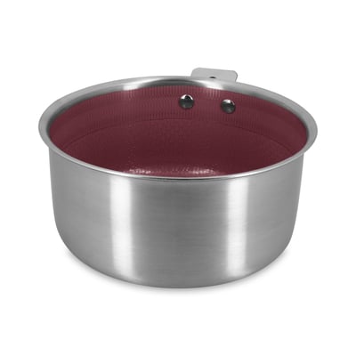 Casserole 20cm en acier inoxydable, AGLAE MENASTYL