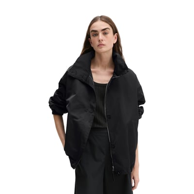 Long-Blouson loose en sergé de polyester Shiny recyclé MARC O'POLO