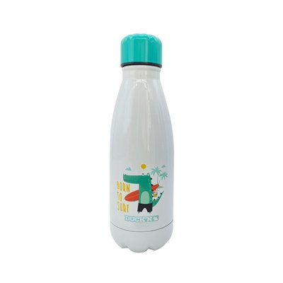 Bouteille Isotherme Surf Crocodile 350ML, Duck'n DUCK’N