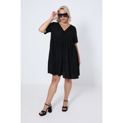 Robe mi-longue unie de style bohème JEAN-MARC PHILIPPE