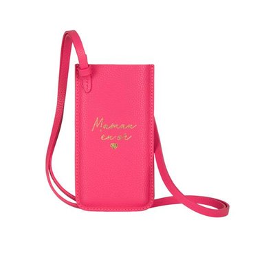 Pochette téléphone en polyuréthane DRAEGER PARIS