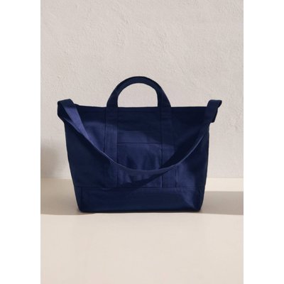 Sac de plage coton uni MANGO HOME