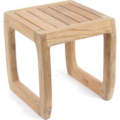 Tabouret Symi en teck recyclé pour extérieur RECOLLECTION