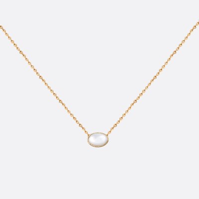 Collier doré - CAB OVALE CAROLINE NAJMAN