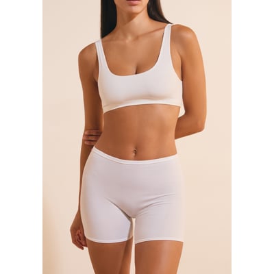 Short cycliste en coton biologique extensible COTON 360 ETAM