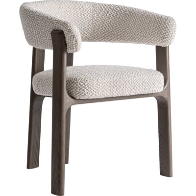 Chaise contemporaine en frêne rembourrée RECOLLECTION