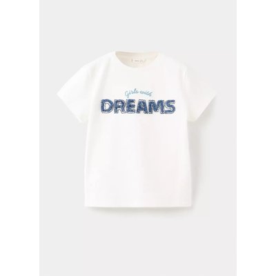 T-shirt coton texte MANGO KIDS