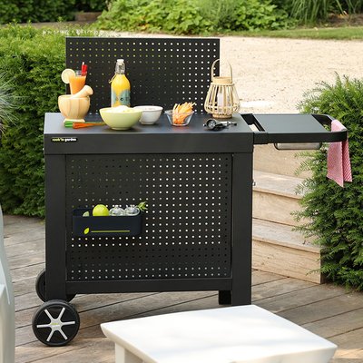 Desserte pour plancha, clipsable, REVA 110 PREMIUM COOK IN GARDEN