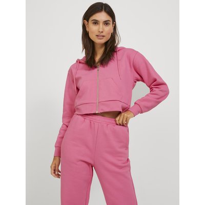 Sweat crop zippé à capuche JJXX