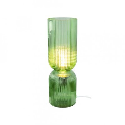 Lampe à poser en verre strié, CHARMY C-CREATION