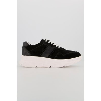 Sneakers en cuir, semelle épaisse ULLA POPKEN
