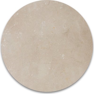 Plateau de table en marbre, rond RECOLLECTION