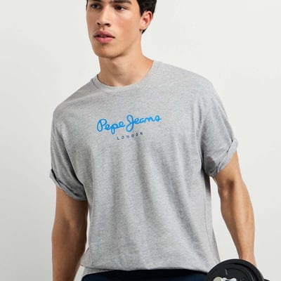 T-Shirt Coupe Regular Avec Logo PEPE JEANS