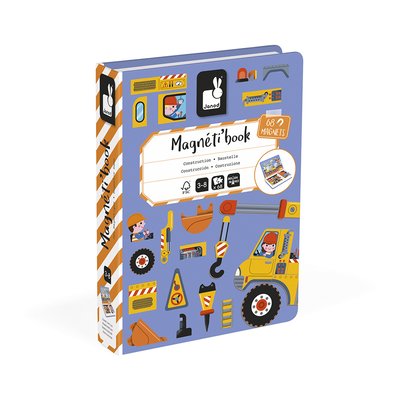 Magneti'book Construction, 18 Modèles 50 Magnets JANOD
