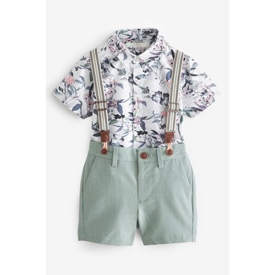 Chemise short nœud papillon et bretelles NEXT