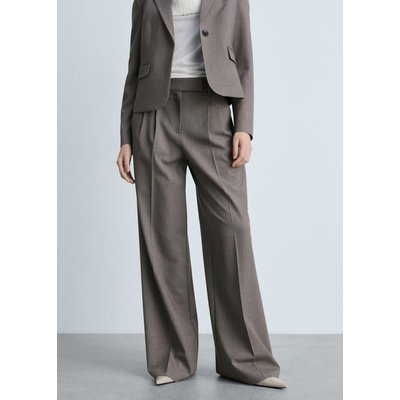 Wideleg suit trousers MANGO