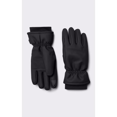 Gants Bicolores Barneys New York - Marron Et Crème - Cuir Doublé Polaire - Taille 7,5