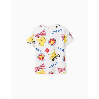 T-Shirt en Coton avec Motif Pokémon ZIPPY