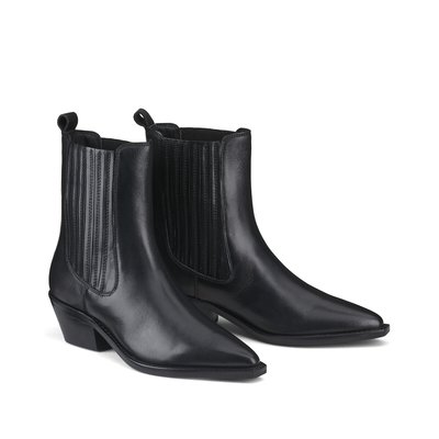Bottines santiags à talon IKKS