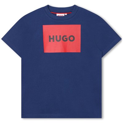 T-shirt imprimé logo encadré HUGO KIDSWEAR