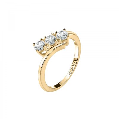 Bague en or jaune 375 LOVE ME BLUESPIRIT