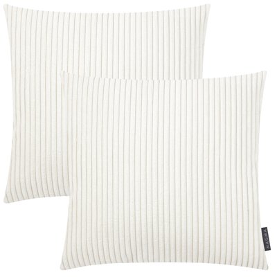 Housses de coussin velours côtelé SHARA - Lot de 2 MAGMA HEIMTEX