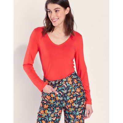 T-shirt fluide col v JAIPUR LA FIANCÉE