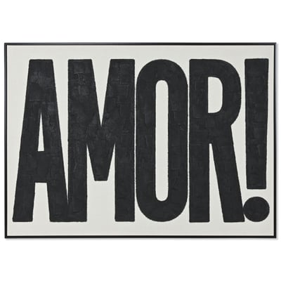 Tableau sur toile Amour 103x4.5x143cm WADIGA