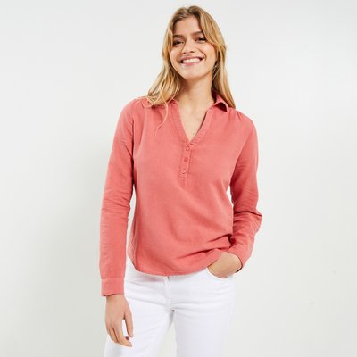 Blouse en coton et lin GRAIN DE MALICE