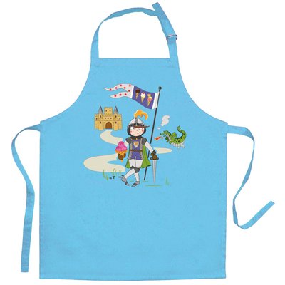 Tablier Enfant Chevalier et Dragon TORCHONS ET BOUCHONS