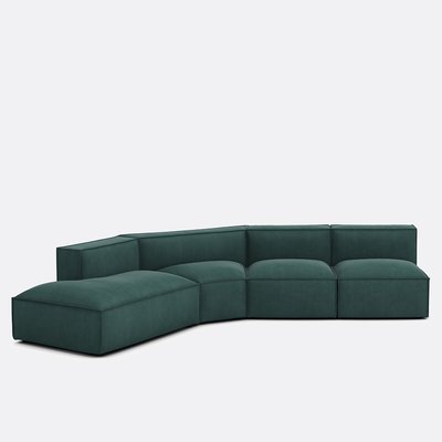4-teiliges Sofa links Cord, Seven LA REDOUTE INTERIEURS