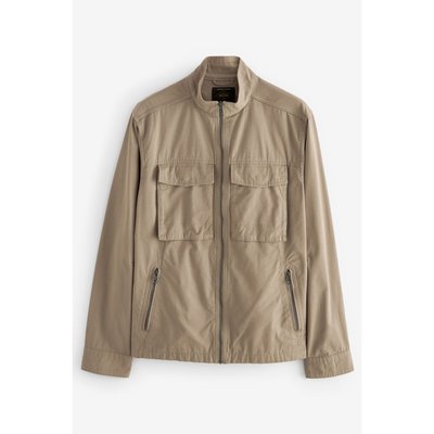Veste-chemise zippée coupe classique NEXT