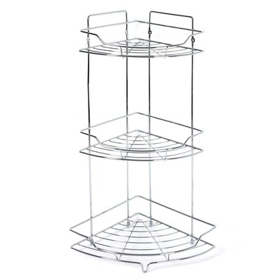 Etagère de douche ou baige en métal - 3 Niveaux - 25 x 56 cm ATMOSPHERA