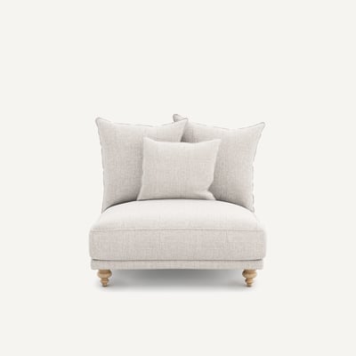 Chauffeuse, en toile jaspée, LAZARE AM.PM