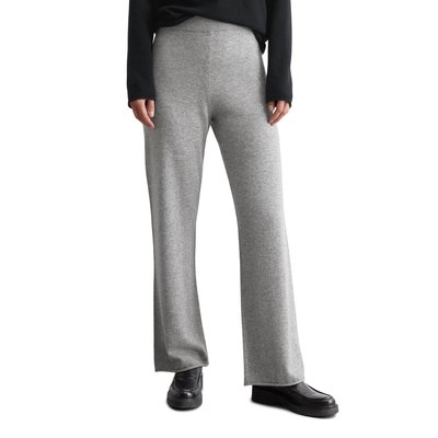 Pantalon en tricot de cachemire large avec ceinture élastique MARC O'POLO