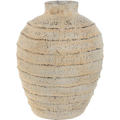 Vase décoratif magnesia  vieilli style néoclassique RECOLLECTION