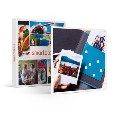 Album photo Cheerz scrapbooking DIY avec 20 photos au format rétro- SMARTBOX - Coffret Cadeau Sport & Aventure SMARTBOX