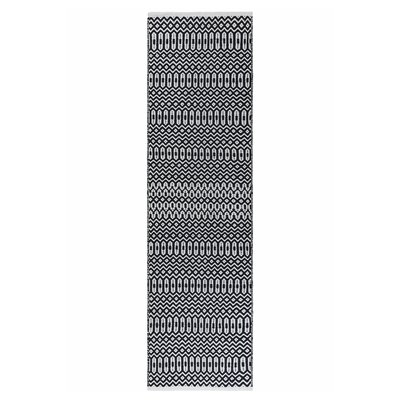 Geometric Patterned Eco Friendly Indoor/Outdoor Runner Rug SO'HOME