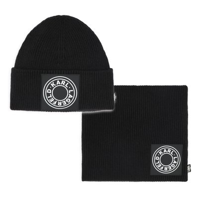 Ensemble bonnet et tour de cou KARL LAGERFELD KIDS