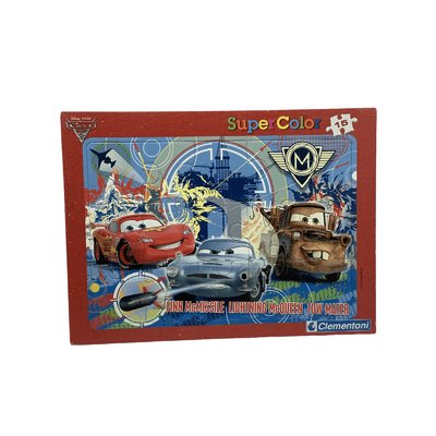 Puzzle 15 pièces Cars Disney - Bon état CLEMENTONI