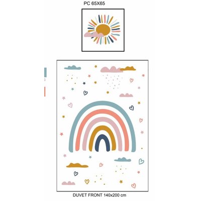 Parure de lit ARC-EN-CIEL ATMOSPHERA