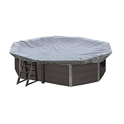 DESTOCKAGE - Bâche de protection pour piscine composite GRE - 524 x 386 cm GRE