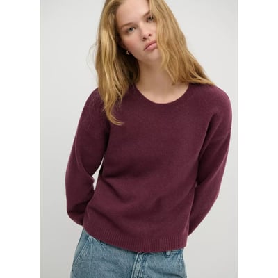 Pull-over col côtelé MANGO TEEN