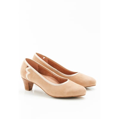 Escarpins fantaisie aspect nubuck DAMART