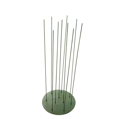 Support avec tiges pour fleurs décoratif en fer H75 SIA